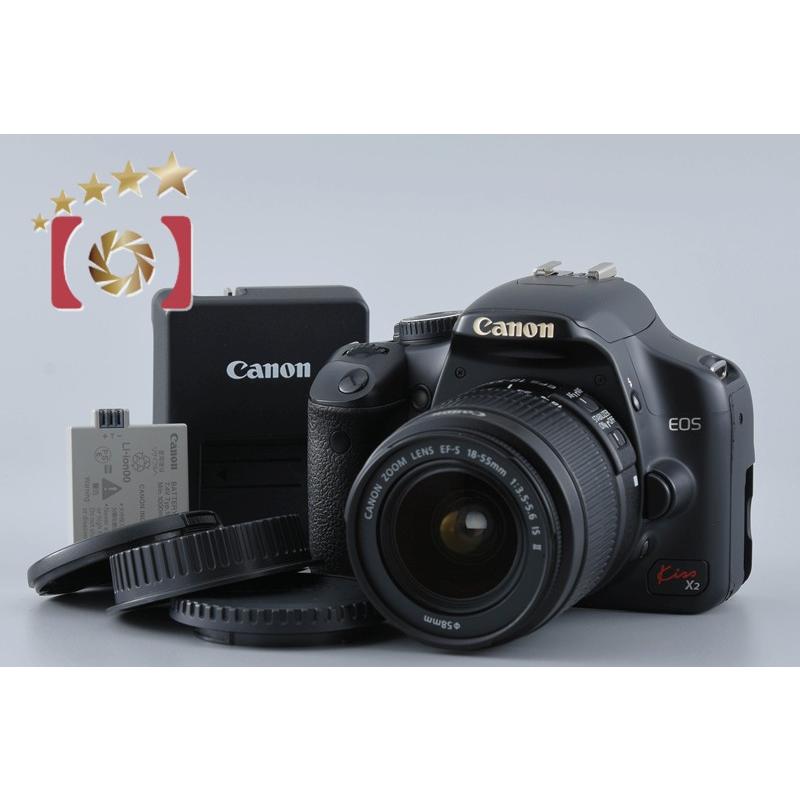 キヤノン（Canon） 【中古】Canon EOS Kiss X2 + EF-S 18-55mm f/3.5 
