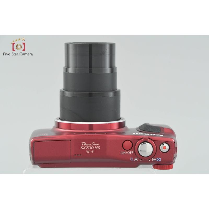 Canon キャノンパワーショット SX700HSコンパクトデジカメ中古 キヤノン（Canon） 【中古】Canon PowerShot SX700 HS レッド