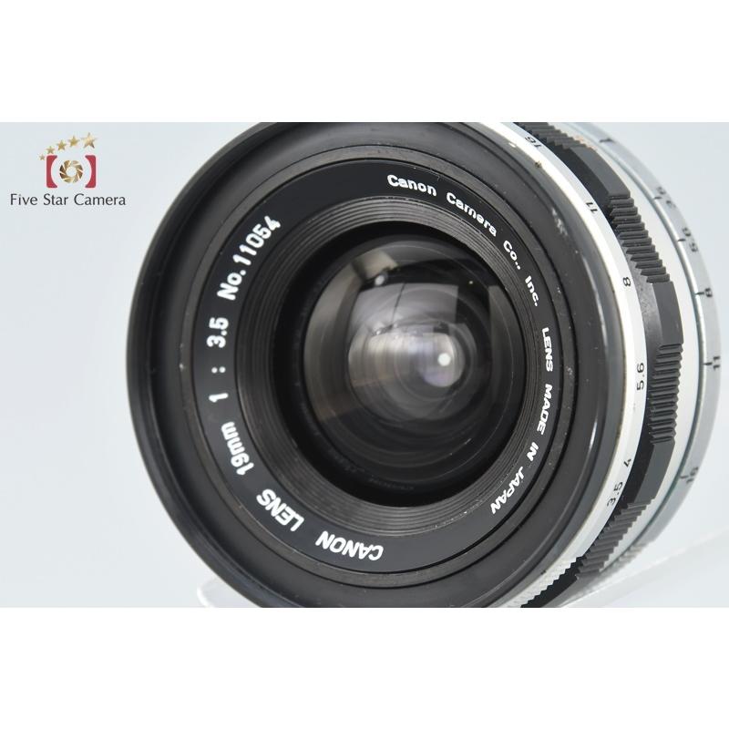 【中古品】Canon 19mm 3.5 LTM for Leica キャノン 中古品】Canon 19mm 3.5 LTM for Leica キャノン 中古品】Canon 19mm