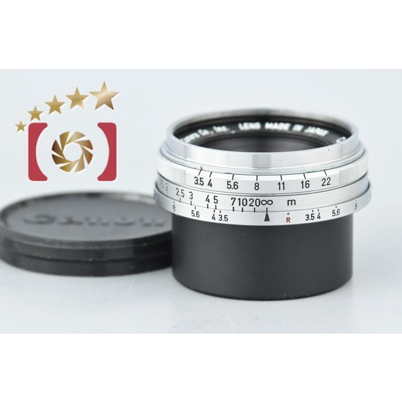 【中古】Canon キヤノン 25mm f/3.5 L39 ライカスクリューマウント キヤノン（Canon） 【中古】Canon 25mm f/3.5 L39 ライカスクリュー