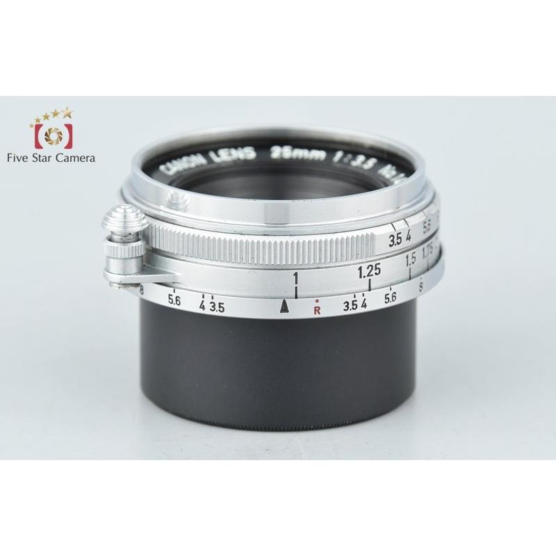 【中古】Canon キヤノン 25mm f/3.5 L39 ライカスクリューマウント キヤノン（Canon） 【中古】Canon 25mm f/3.5 L39 ライカスクリュー