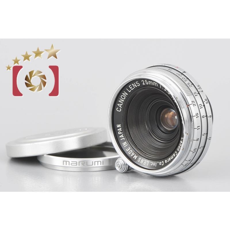 キヤノン（Canon） 【中古】Canon 25mm f/3.5 L39 ライカスクリュー