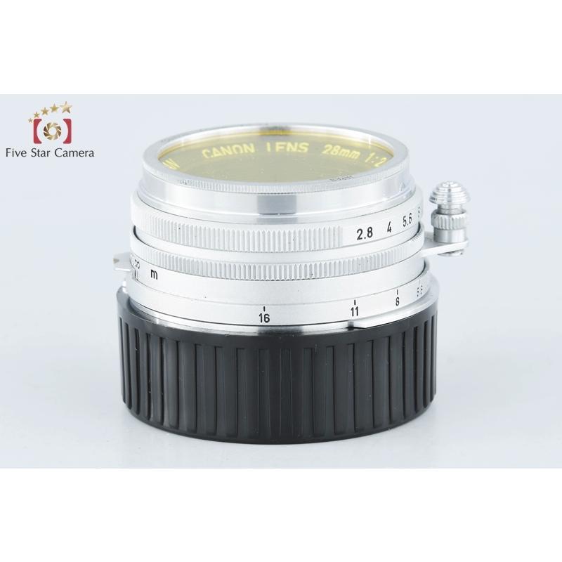 キヤノン（Canon） 【中古】Canon 28mm f/2.8 ライカL39スクリュー