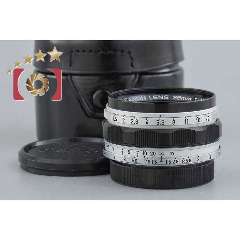 貴重Canon L 35mm f/1.5L39 レンズ