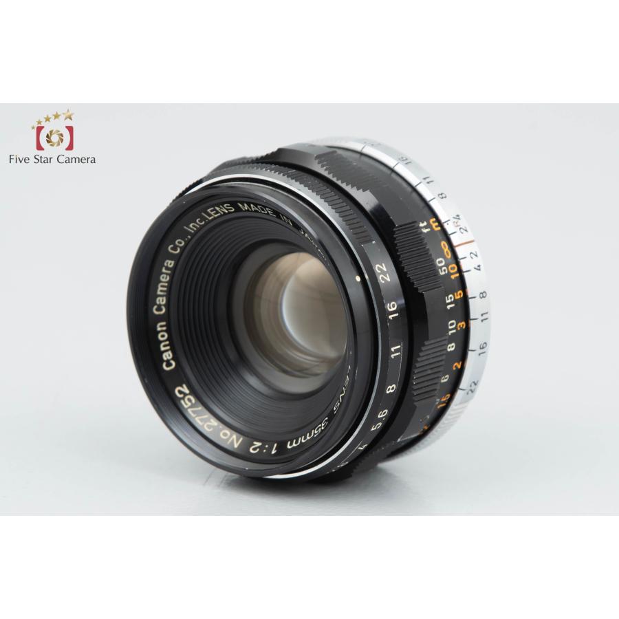 キヤノン（Canon） 【中古】Canon 35mm f/2 L39 ライカスクリュー