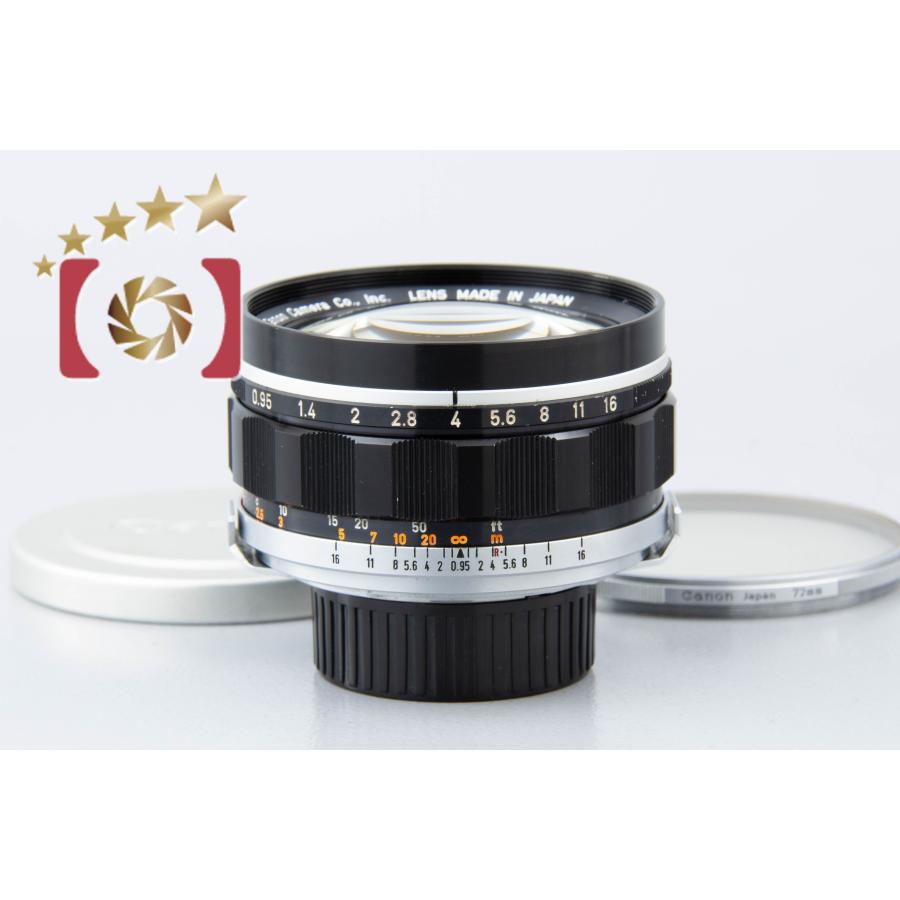 キヤノン 【中古】Canon 50mm f/0.95 Mマウント 改造品 希少品 : 中古