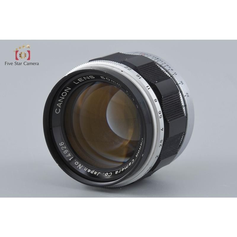 キヤノン（Canon） 【中古】Canon 50mm f/1.4 L39 ライカスクリュー