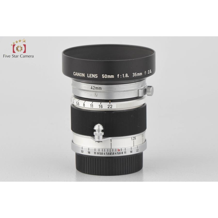 【中古】Canon キヤノン 50mm f/1.8 L39 ライカスクリューマウント｜five-star-camera｜09