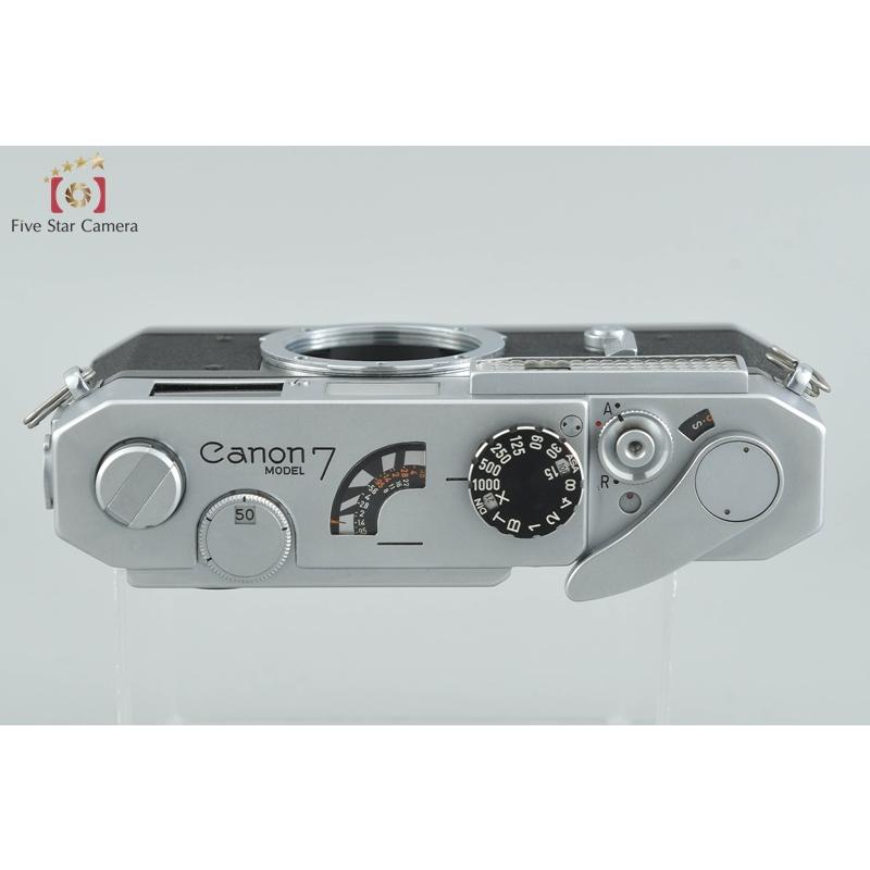Canon キヤノン Model 7レンジファインダー フィルムカメラ　中古良品 Canon model 7 返品保証 キヤノン レンジファインダー フィルムカメラ