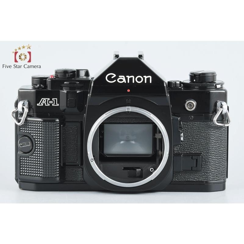 Canon A-1 フィルムカメラ レンズ付き【中古品　程度は良好】。 希少】 Canon キャノン A-1 レンズセット フィルムカメラ 希少】 Canon