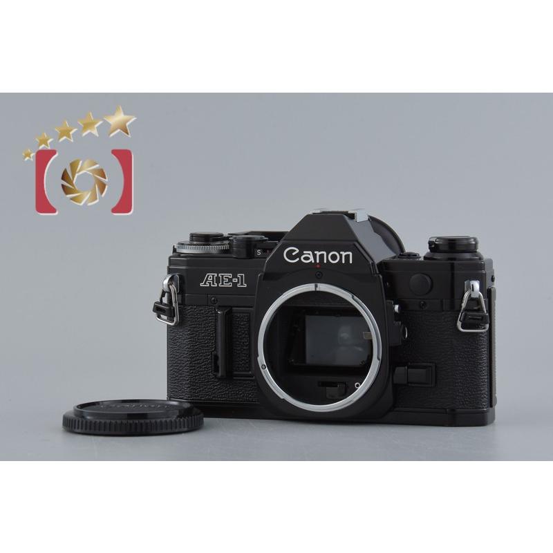 【美品・定番】Canon キヤノン AE-1 ボディ #2861348 キヤノン（Canon） 【中古】Canon AE-1 ブラック フィルム一眼レフ