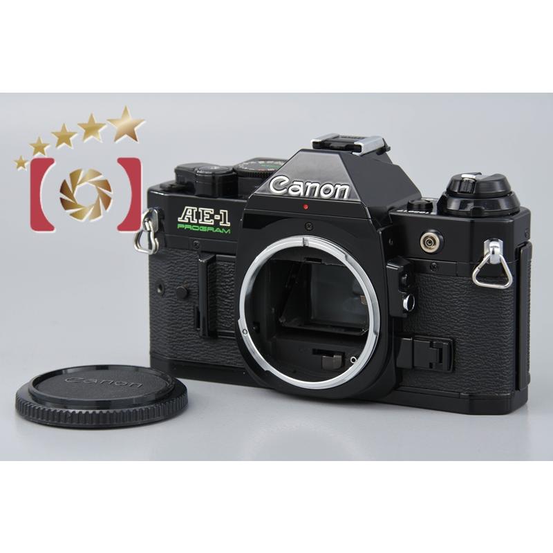 【中古】Canon キヤノン AE1 PROGRAM ブラック フィルム一眼レフカメラ canonae1program0216