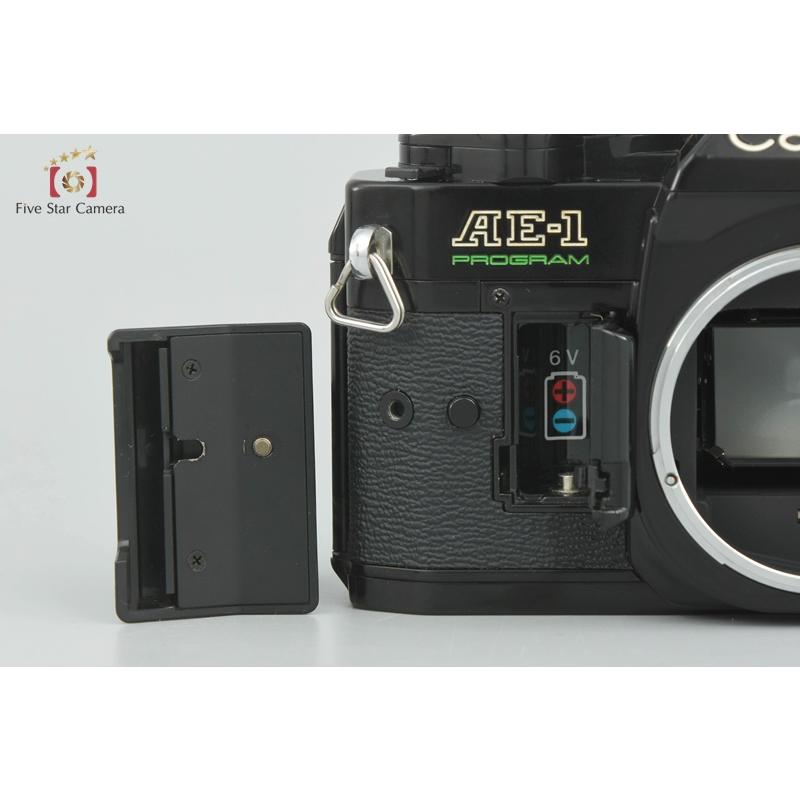 キヤノン 【中古】Canon AE-1 PROGRAM ブラック + パワー キヤノン 【中古】Canon AE-1 PROGRAM ブラック + パワー