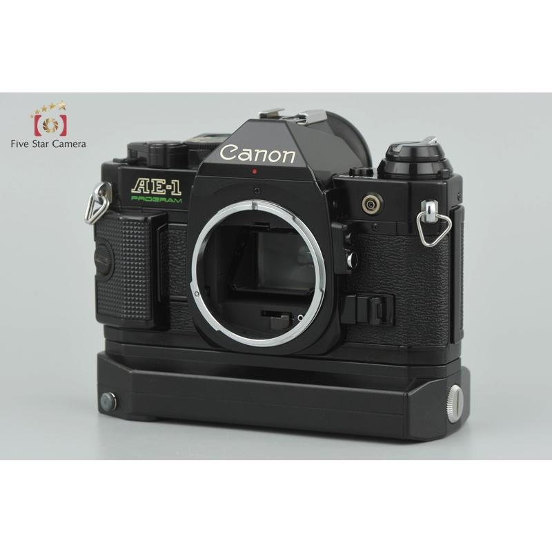 キヤノン 【中古】Canon AE-1 PROGRAM ブラック + パワー キヤノン 【中古】Canon AE-1 PROGRAM ブラック + パワー