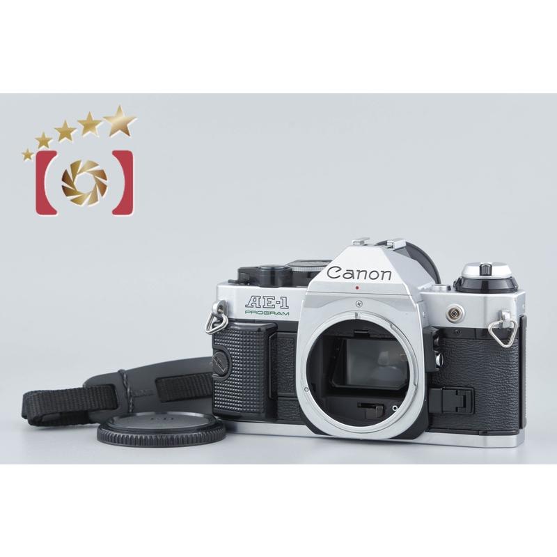 Canon AE-1 Program キャノン　シルバー キヤノン Canon AE-1 PROGRAM ボディ シルバー : TOKAICAMERA