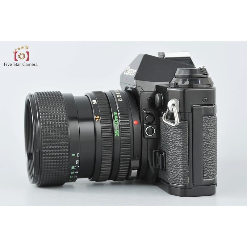 中古】Canon キヤノン AE-1 PROGRAM ブラック + New FD 35-70mm f/3.5