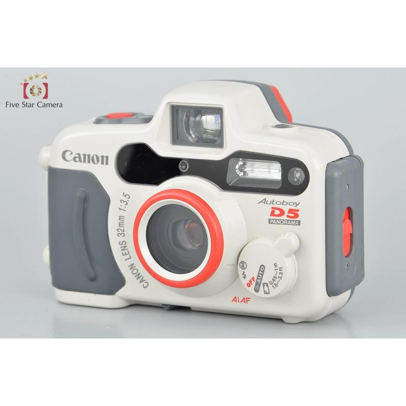 中古】Canon キヤノン Autoboy D5 パノラマ コンパクトフィルムカメラ 
