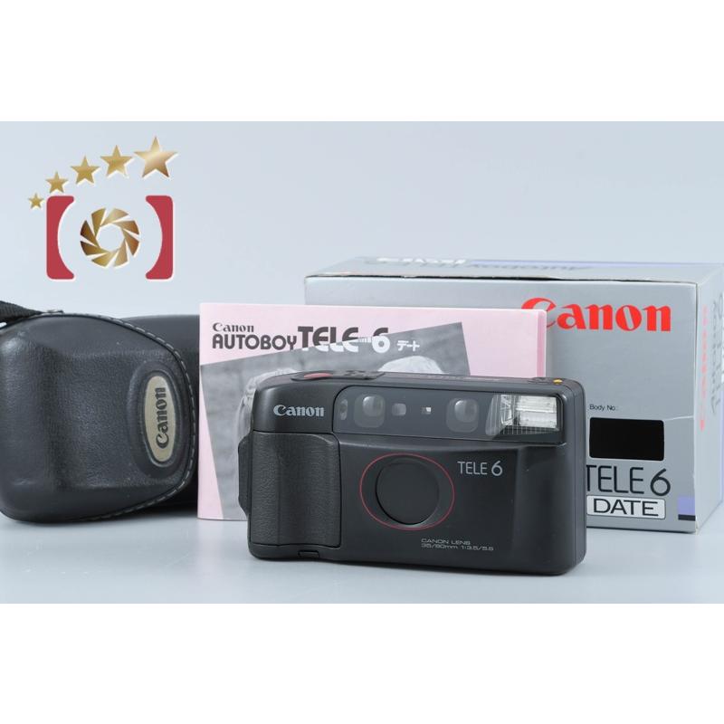 Canon Autoboy TELE6 DATE コンパクトカメラ 動作品 CANON Autoboy TELE 6 Film Camera - YouTube