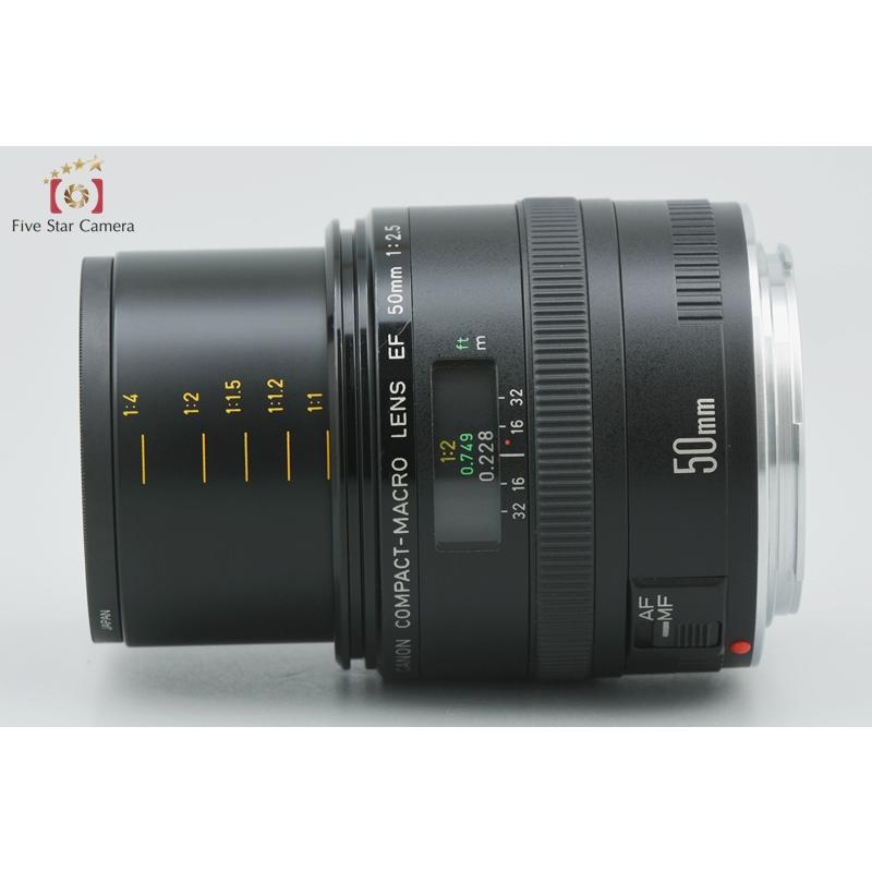 【中古】Canon キヤノン EF 50mm f/2.5 コンパクトマクロ キヤノン（Canon） 【中古】Canon EF 50mm f/2.5 コンパクトマクロ