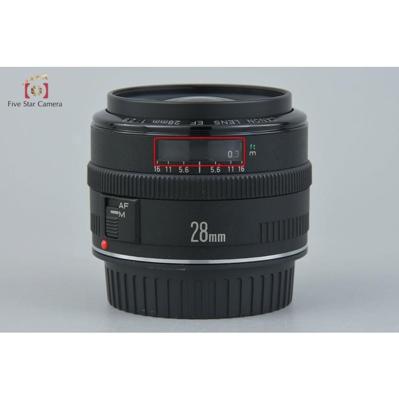 【中古】Canon キヤノン EF 28mm f/2.8 キヤノン（Canon） 【中古】Canon EF 28mm f/2.8 : 中古カメラの