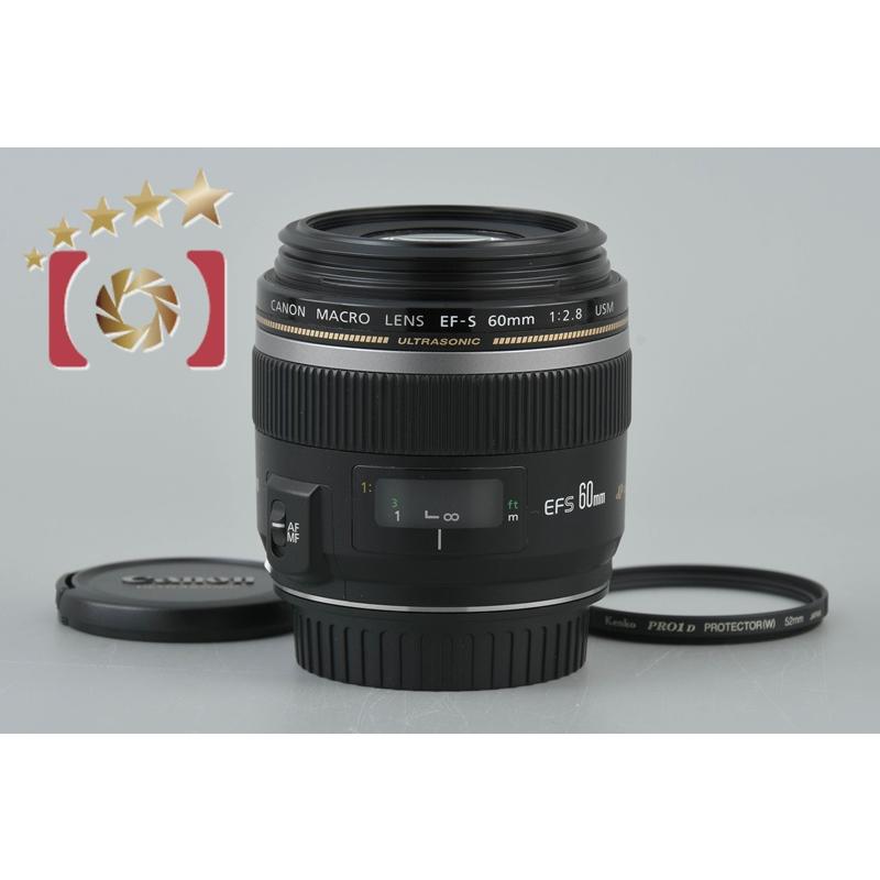 キヤノン（Canon） 【中古】Canon EF-S 60mm f/2.8 MACRO USM : 中古 