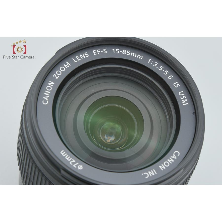 【中古】Canon キヤノン EF-S 15-85mm f/3.5-5.6 IS USM 元箱付き｜five-star-camera｜02
