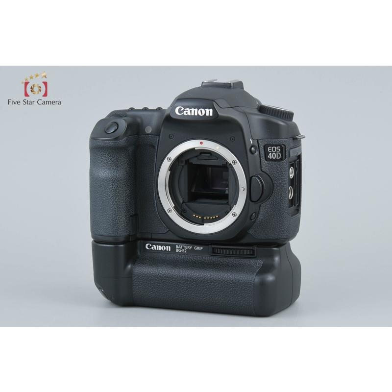 キヤノン EOS 40D バッテリーグリップ付き 【公式通販】