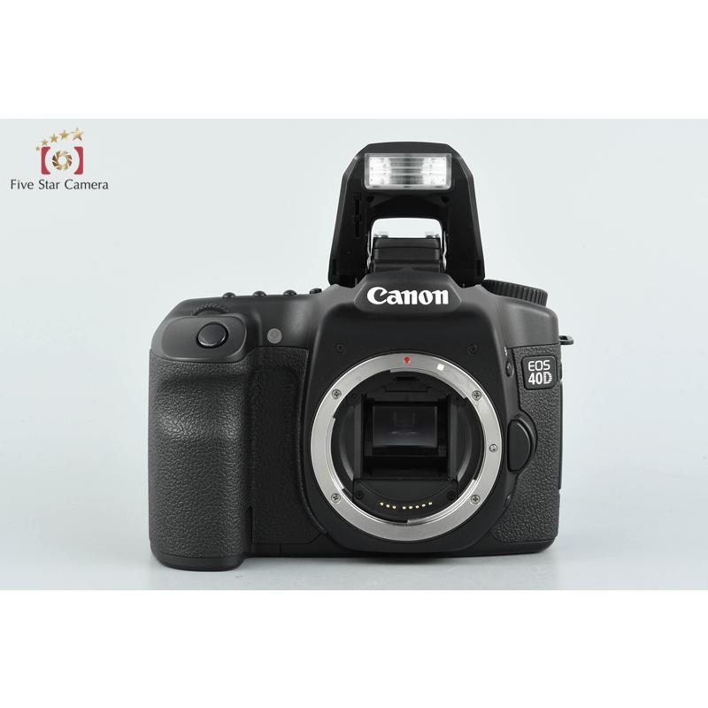 【中古】Canon キヤノン EOS 40D EFS 1785 IS U レンズキット canoneos40dlenskit