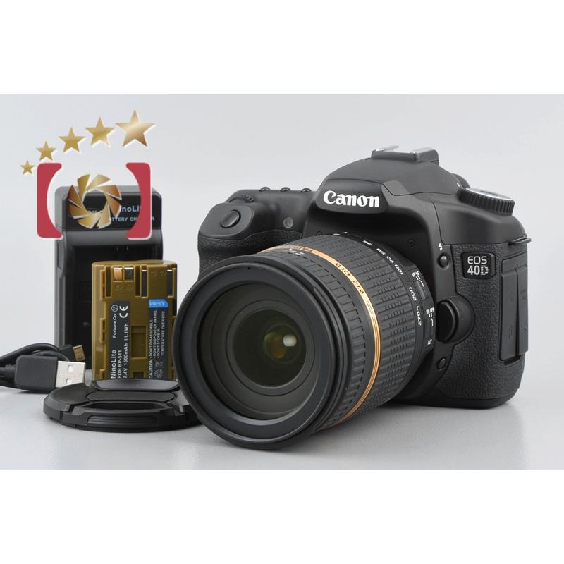 h*n様 Canon EOS 40D 本体 Tamronレンズセット h*n様 Canon EOS 40D 本体 Tamronレンズセット 楽天市場】【中古】【1