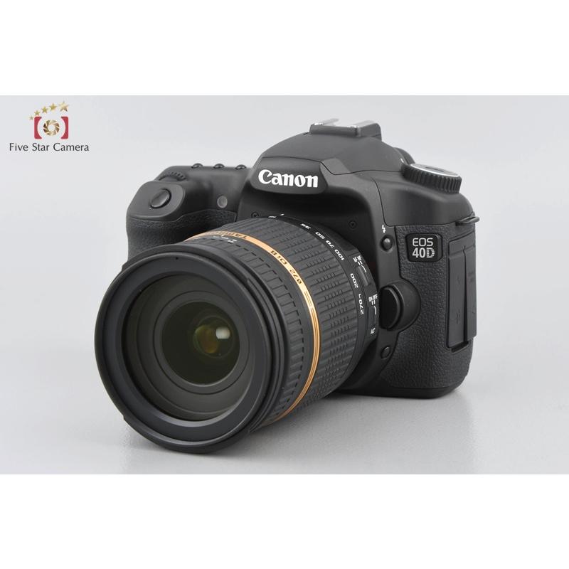 EOS 40D 【中古】Canon キヤノン + TAMRON B003 18-270mm f/3.5-6.3 Di
