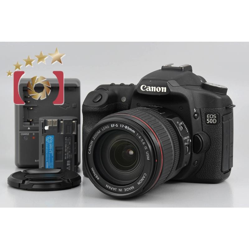 EOS DIGITAL 【中古】Canon キヤノン 50D EF-S 17-85 IS USM レンズ
