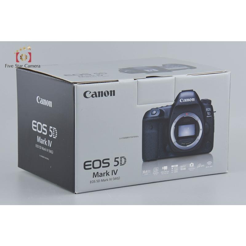 EOS 5D 【中古】Canon キヤノン Mark IV デジタル一眼レフカメラ 元箱 