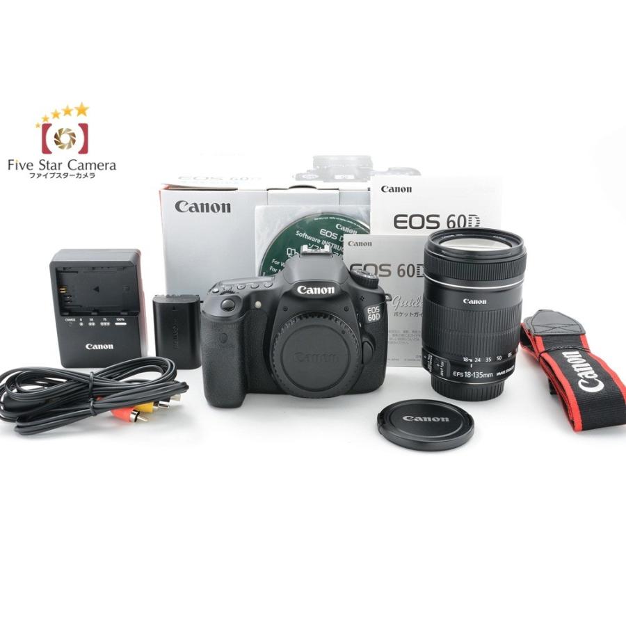 中古】Canon キヤノン EOS 60D EF-S 18-135mm IS レンズキット : canon 