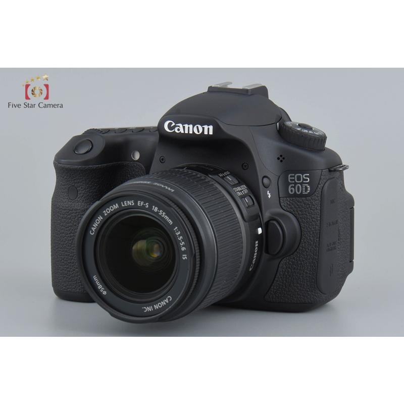 中古】Canon キヤノン EOS 60D EF-S 18-55 IS レンズキット : 中古
