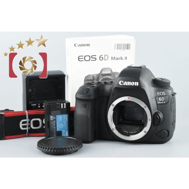 最大82%OFFクーポン Canon キヤノン EOS 6D Mark II デジタル一眼レフ