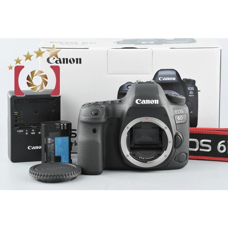 キャノン Canon EOS 6D MARK II デジタル一眼カメラ 元箱付 EOS DIGITAL 【中古】Canon キヤノン 6D Mark II デジタル一眼レフ