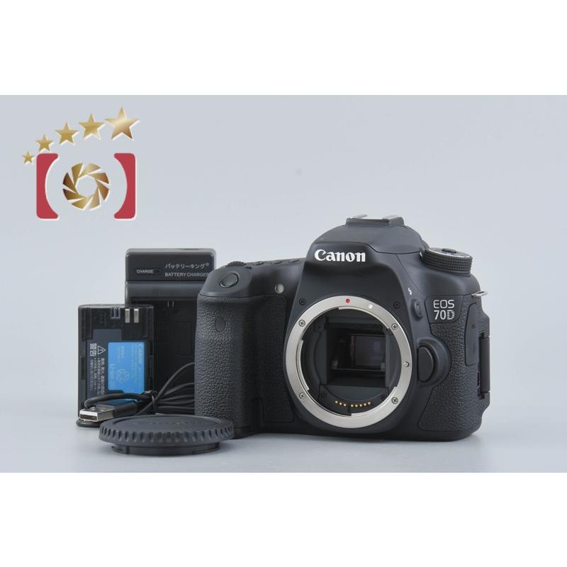 EOS DIGITAL 【中古】Canon キヤノン 70D デジタル一眼レフカメラ 