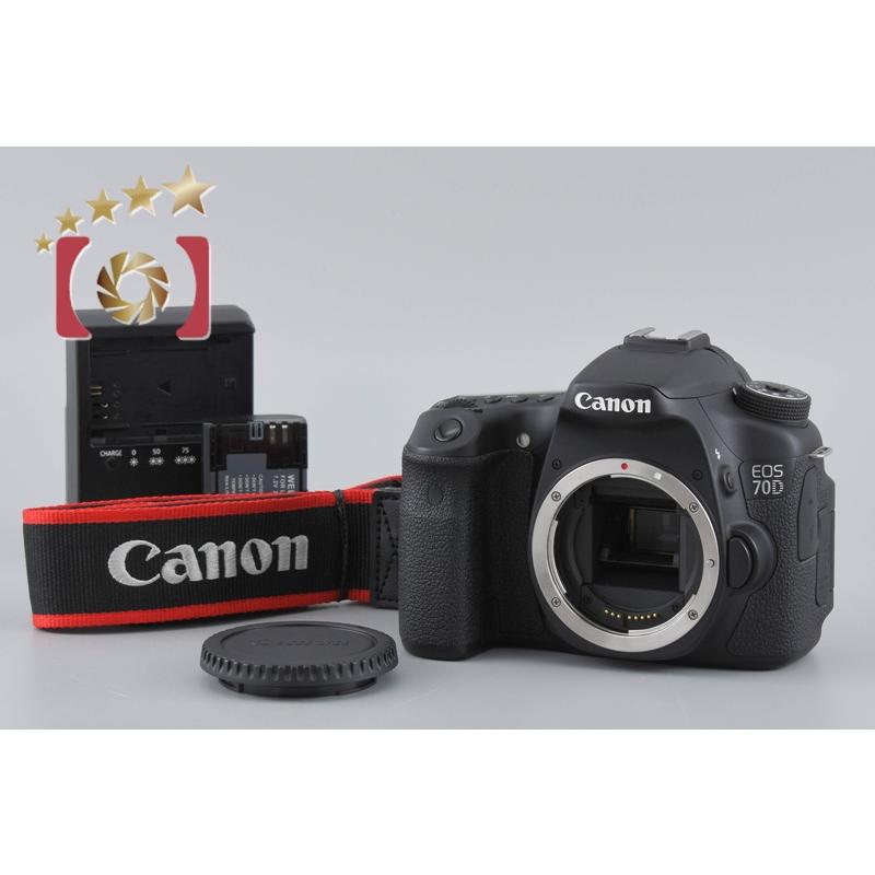【中古】Canon キヤノン EOS 70D デジタル一眼レフカメラ ad8f8cc1ea8ab57f9cd3aae513008e