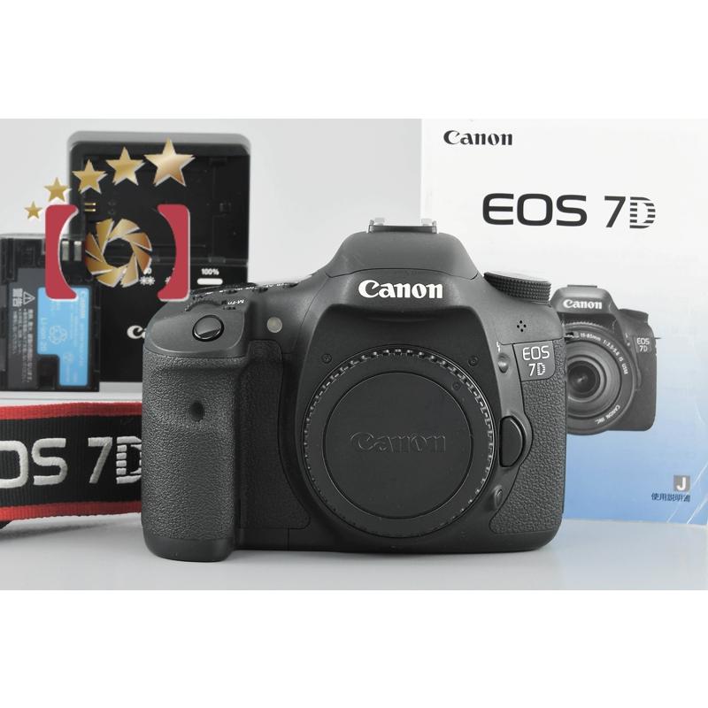 canon EOS 7D 中古　ワンオーナー EOS DIGITAL 【中古】Canon キヤノン 7D デジタル一眼レフカメラ