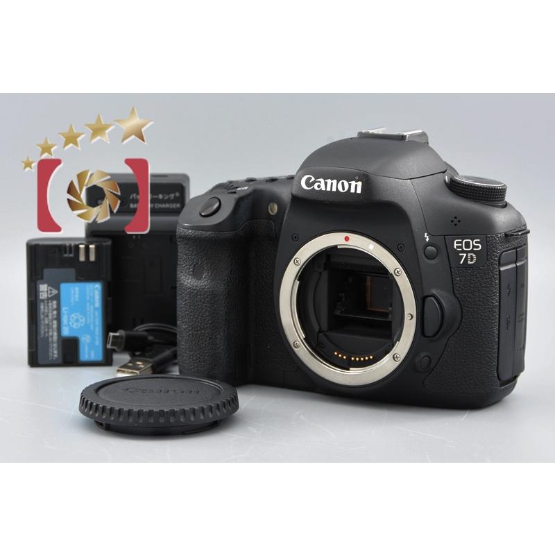 EOS 7D 【中古】Canon キヤノン デジタル一眼レフカメラ : 中古カメラ