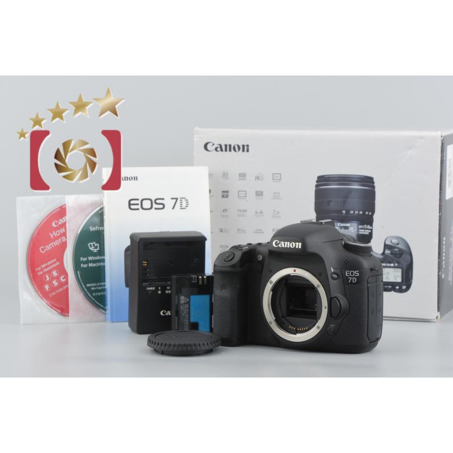 EOS DIGITAL 【中古】Canon キヤノン 7D デジタル一眼レフカメラ 元箱 