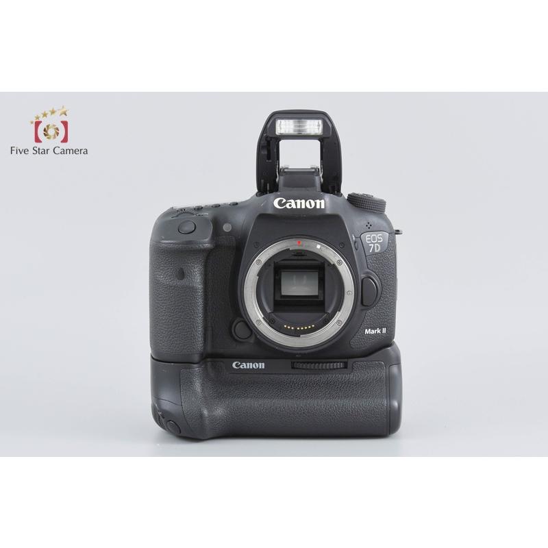 【ジャンク品】Canon EOS 7D MarkⅡ+BG-E16一眼レフカメラ EOS DIGITAL 【中古】Canon キヤノン 7D Mark II デジタル一眼レフ