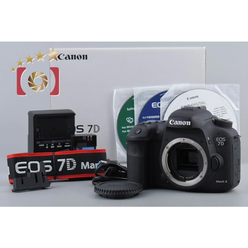 CanonキャノンEOS 7D mark ii元箱有 EOS DIGITAL 【中古】Canon キヤノン 7D Mark II デジタル一眼レフ