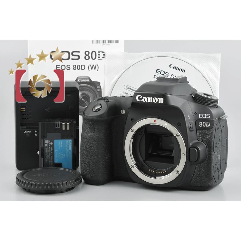 EOS DIGITAL 【中古】Canon キヤノン 80D デジタル一眼レフカメラ