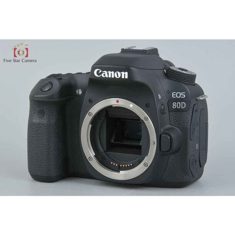 EOS DIGITAL 【中古】Canon キヤノン 80D デジタル一眼レフカメラ 元箱