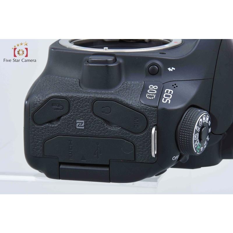 【中古】Canon キヤノン EOS 80D デジタル一眼レフカメラ｜five-star-camera｜07
