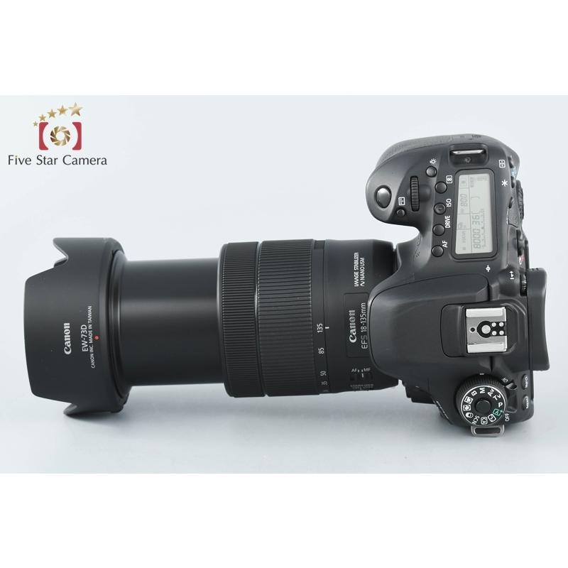 EOS 80D 【中古】Canon キヤノン EF-S 18-135mm IS USM レンズキット