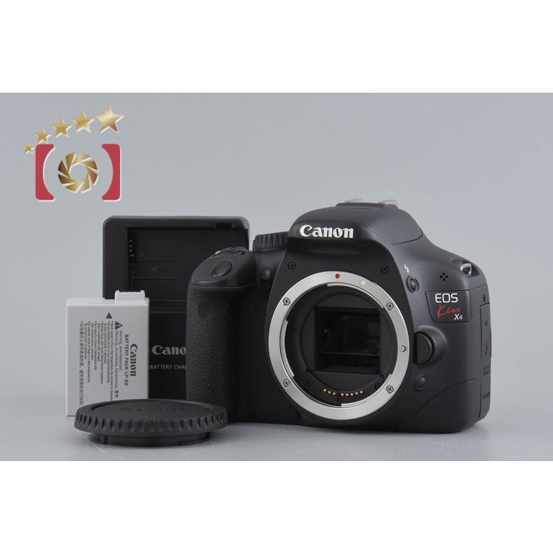 【中古】Canon キヤノン EOS Kiss X4 デジタル一眼レフカメラ シャッター回数僅少 EOS Kiss 【中古】Canon キヤノン X4 デジタル一眼レフカメラ