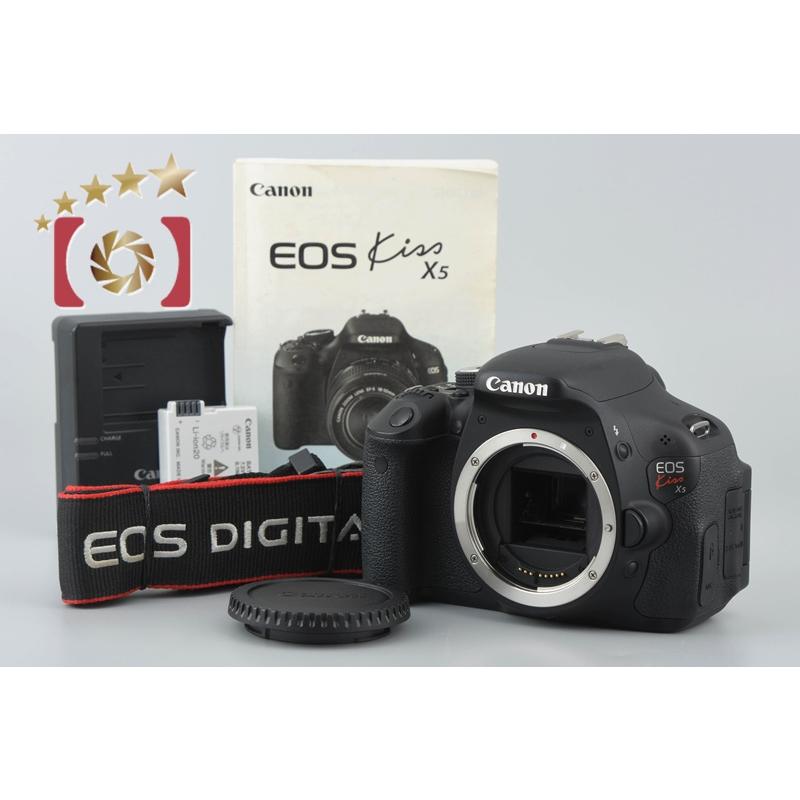 EOS Kiss 【中古】Canon キヤノン X5 デジタル一眼レフカメラ EOS Kiss 【中古】Canon キヤノン X5 デジタル一眼レフカメラ