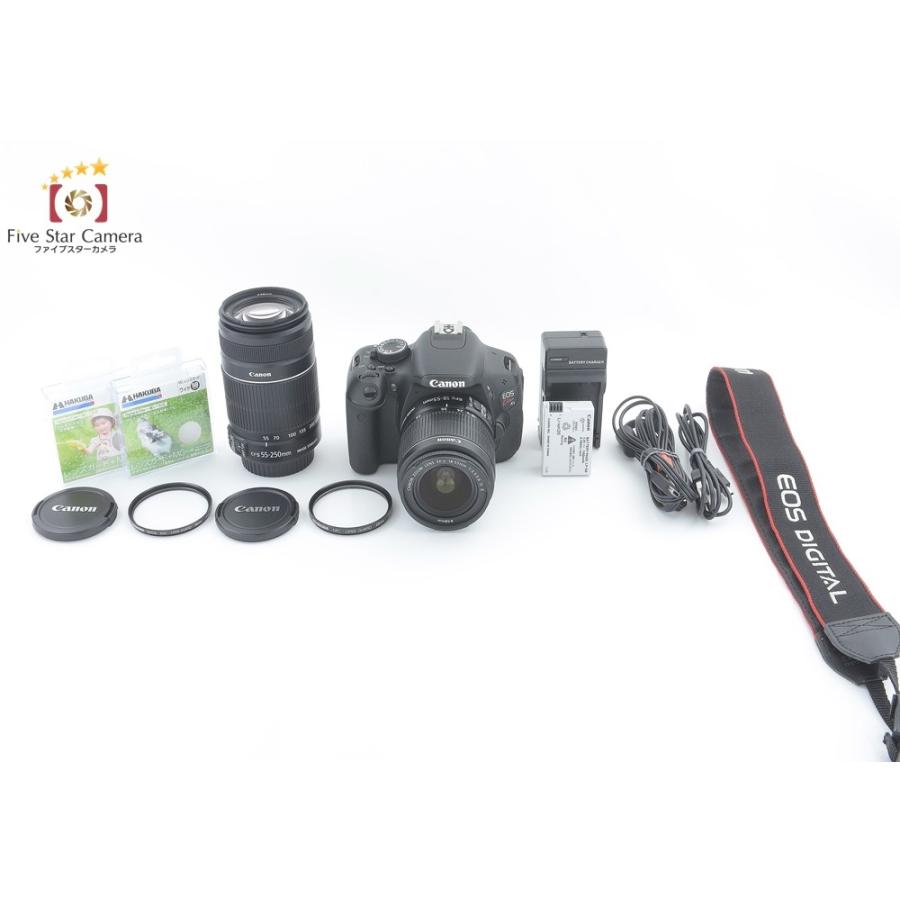 中古】Canon キヤノン EOS Kiss X5 ダブルレンズキット